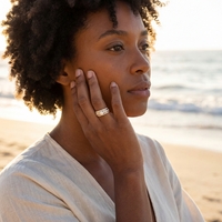 14KT Engagement Round Cut Diamond Yellow Gold Ring 