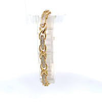 14K Yellow Gold 2.75 tcw Tennis Bracelet 