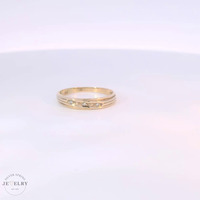 10k Yellow Gold Thin Band