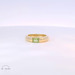 14k Yellow Gold Peridot Birthstone Ring