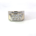14k White Gold Round Cut VS Diamond Men's Ring 1.50CT Size 10