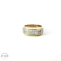 18k 1.60ct Natural Diamond Wedding Band 