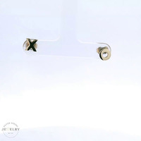 14k Xo Push Back Earring 