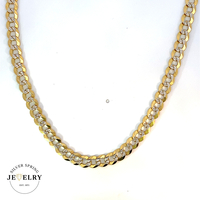 14k Yellow Gold Curb Link Chain