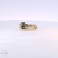 14k Yellow Gold Teresa Ring