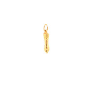 14K Yellow Gold Fig Sign Charm/Pendant