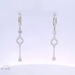 14k Huggies Dangle Earrings