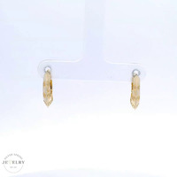 14k Fashion Huggies Earrings