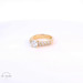 14k Yellow Gold Round Cubic Zirconia Bridal Set