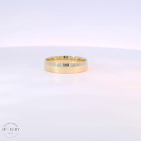 14k Yellow Gold Classic Wedding Band