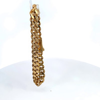 14K Yellow Gold 7.5" Monaco Bracelet