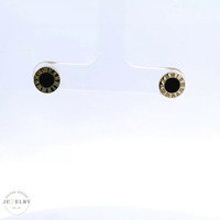 14k Onyx Stud Earrings