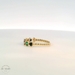 14k Yellow Gold Multi-Color Cubic Zirconia Ring 