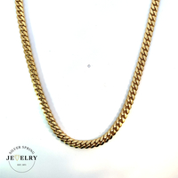 14k Yellow Gold Miami Cuban Link Chain