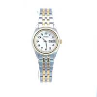 Seiko Essentials Quartz White Dial Ladies Watch SUR438