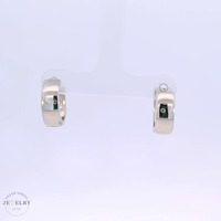 14k Classic Huggies Earrings