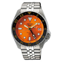 SEIKO 5 AUTOMATIC SPORTS SSK005 ORANGE SPORTS STYLE GMT SERIES