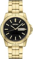 SEIKO Sup358 Day/Date Calendar & Luminous Markers, Stainless Steel Case