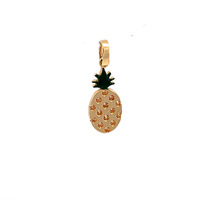 14Kt Yellow Gold Pineapple Pendant/Charm