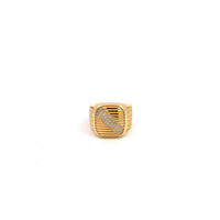 14K Yellow Gold Signet Ring