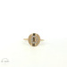14K Yellow Gold "D" Initial Ring