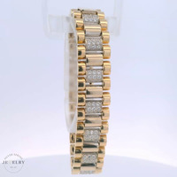 18K Two-Tone Gold Rolex Style Bracelet