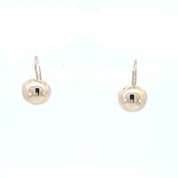  Female 14k Yellow Gold Dangle Earrings with a French wire back