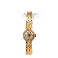 Vintage Rolex Precision Ladies Women's Cocktail Watch 1401 18k Gold