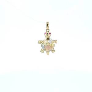 14k Turtle Charm