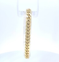  14K Yellow Gold 8" Cuban Link Bracelet 