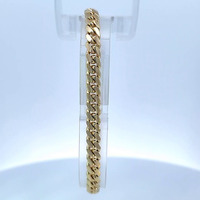  14K Yellow Gold 8.5" Cuban Link Bracelet