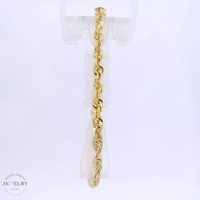 14k Rope Link Bracelet