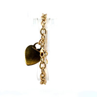  18K Yellow Gold 7.5" Rolo Link Bracelet