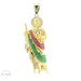  14k Large St Jude Pendant 