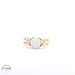 14KT Birthstone Opal Yellow Gold Ring, Size 6 3/4