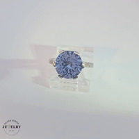 Aquamarine Ring 14KT White Gold