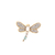 14KT Dragonfly Pendant Yellow Gold 23mm (CHAIN IS NOT INCLUDED)