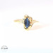  14KT Birthstone Sapphire Yellow Gold Ring