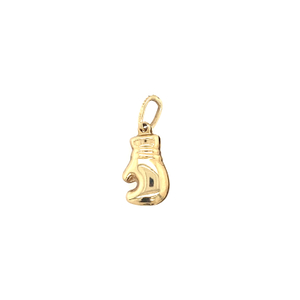  14KT Box Glove Pendant Yellow Gold 9mm (CHAIN IS NOT INCLUDED)