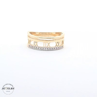 14KT Vintage Band Yellow Gold Ring, Size 7