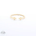 14KT Arrow Yellow Gold Ring, Size 9.5