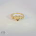 14KT Fancy Heart Ring