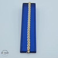  14KT Filigree Link Yellow Gold 8.5 Inches