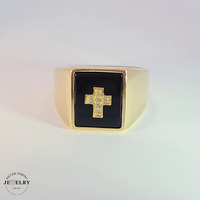 14KT Religious Ring