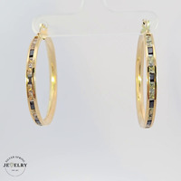 14KT Yellow Gold Hoops