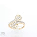 14KT Fancy Ring, Yellow Gold, Size 8.5