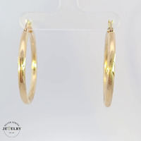 14KT Yellow Gold Hoops
