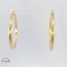14KT Yellow Gold Hoops
