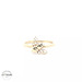 14KT Bee Insect Ring Yellow Gold, Size 7