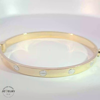 Fancy Bangle 14KT Two Tone